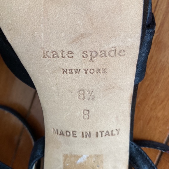kate spade ankle strap sandal- near perfect condition! - Picture 7 of 7
